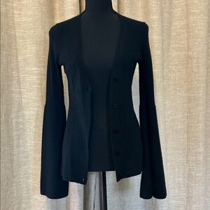 Elegant Black Women's Theory Cashmere Sweater